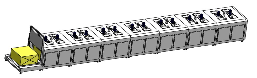 Roller Conveyor Tunnel Oven
